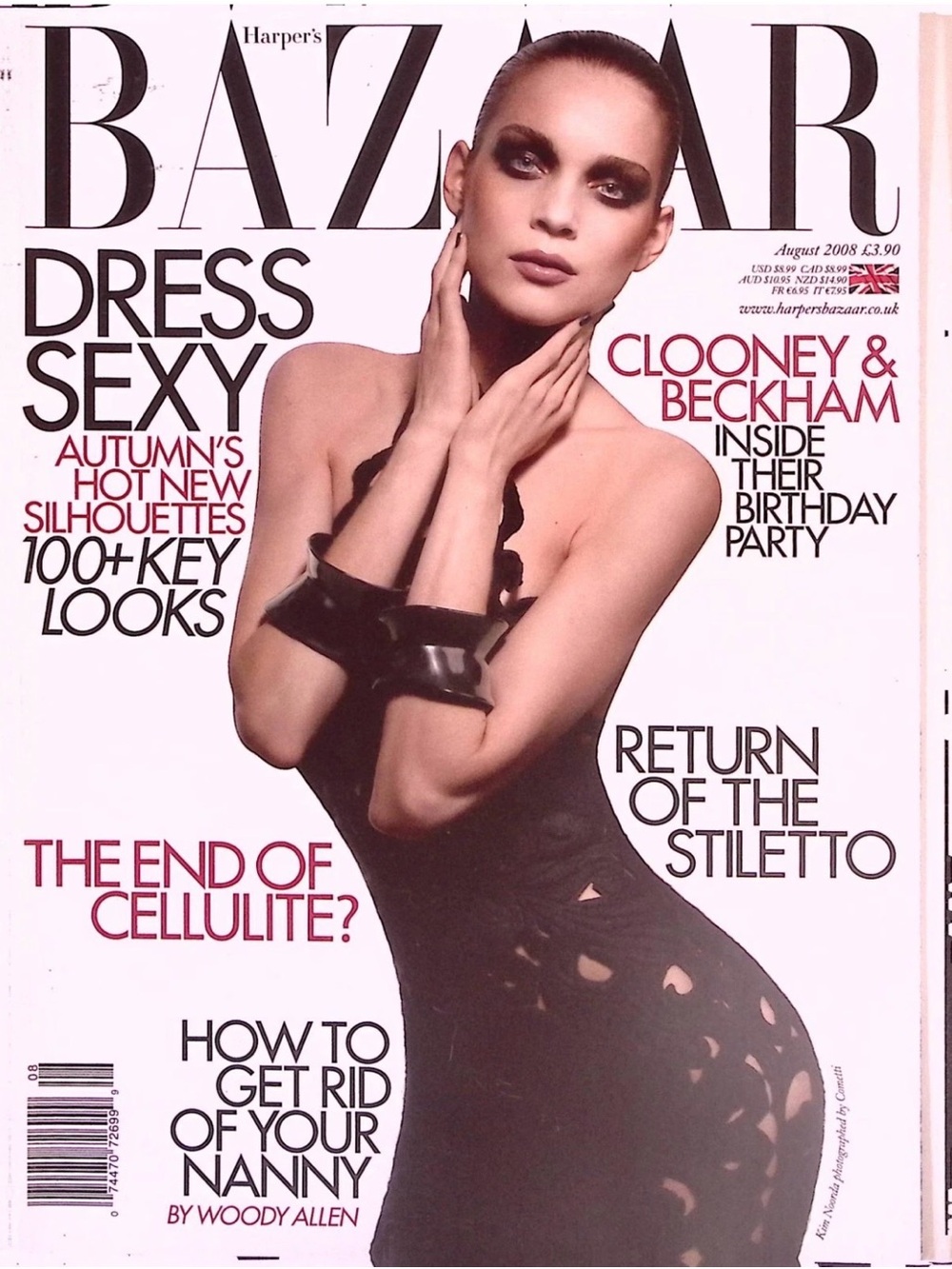 British Harper’s Bazaar Magazine Clooney Beckham Woody Allen